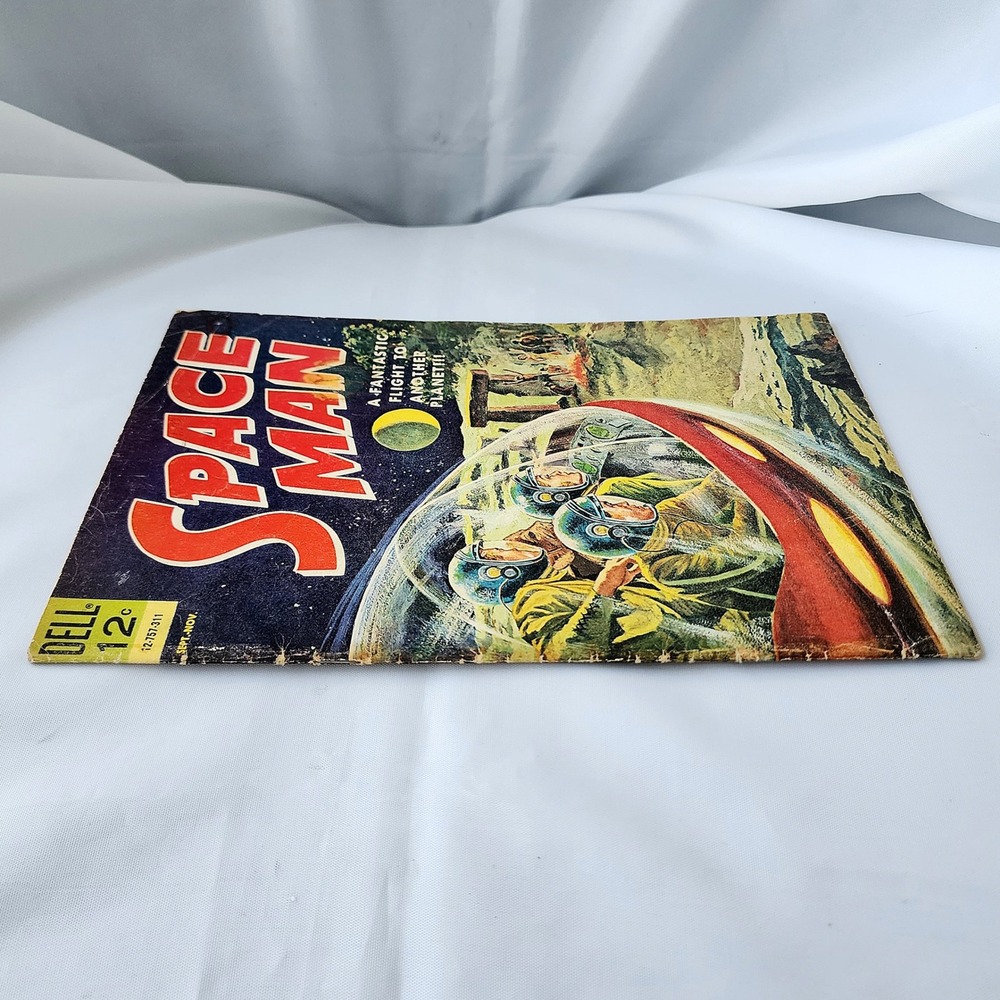 Space Man Issue #6‎ 1963 Dell Comics Painted Cover Silver Age Sci-Fi Astro 12c - Picture 7 of 10